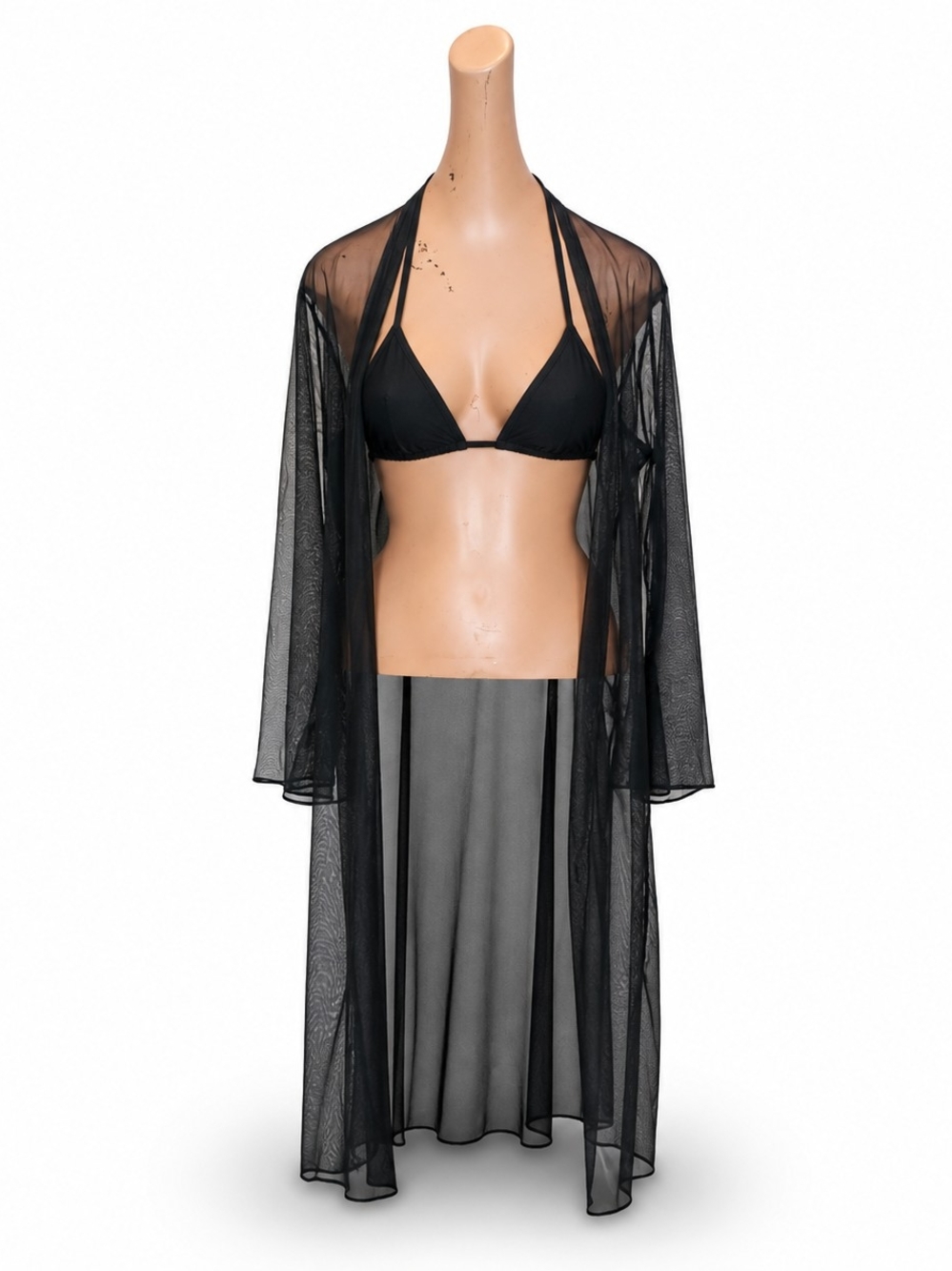 Victoria's Secret Long Kimono Cover-Up. - Women's Size, XL.